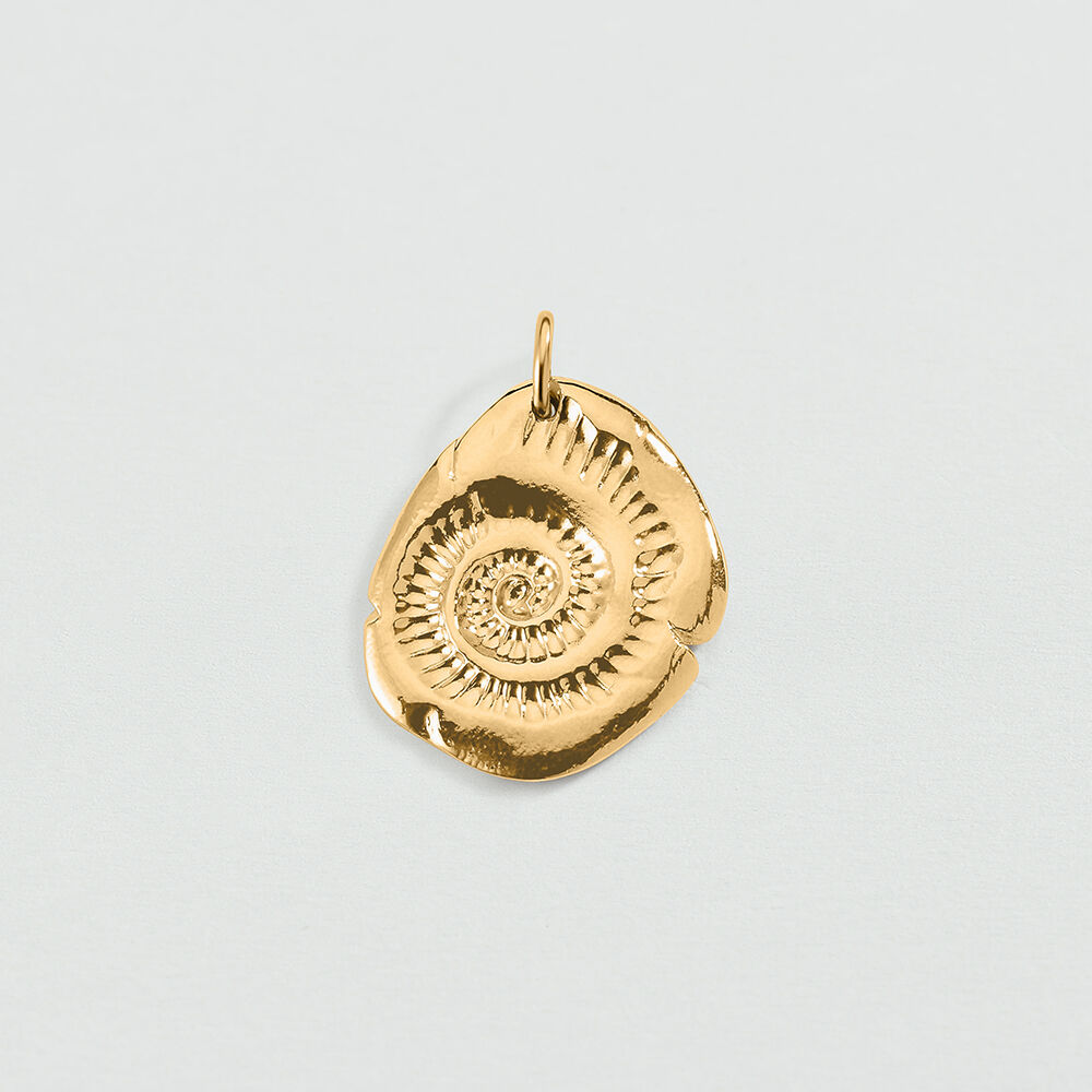 Pendant SHELL - Golden - All Talismans  | Agatha