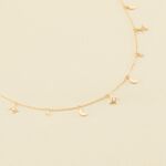 Choker necklace GALAXY - Crystal / Golden - All jewellery  | Agatha