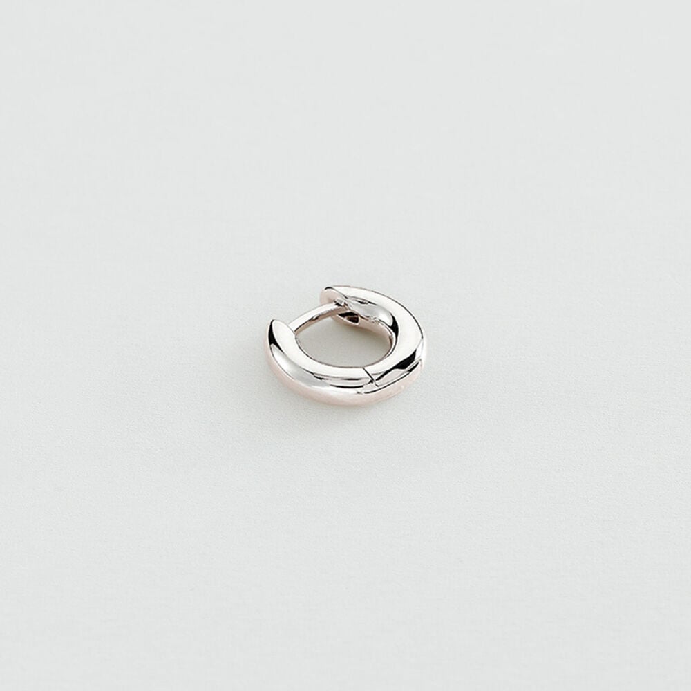 Hoops MIX & MATCH - Silver - Genuine silver  | Agatha
