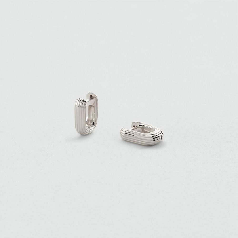 Hoops MABILLON - Silver - Earrings  | Agatha