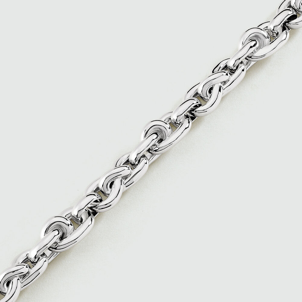 Link bracelet LOULOU - Silver - Bracelets  | Agatha