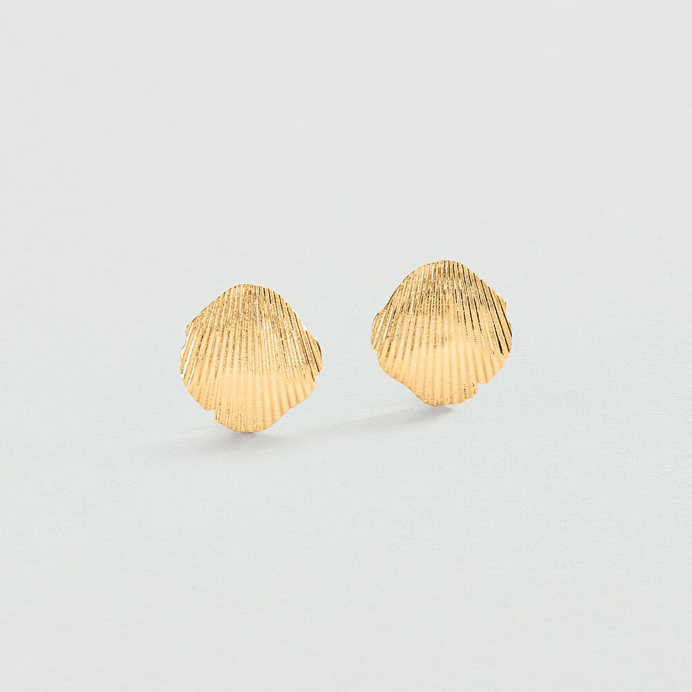 Clip earrings CASSIS - Golden - Clip earrings  | Agatha