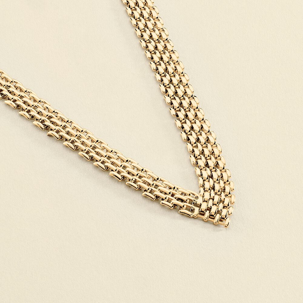 Mid-length necklace MINUIT - Golden - All jewellery  | Agatha