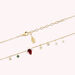Choker necklace ASTRE - Pink / Gold - All jewellery  | Agatha