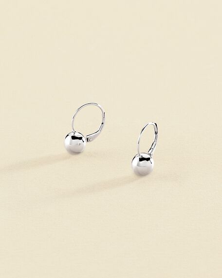 Long earrings BOUL - Silver - All earings  | Agatha