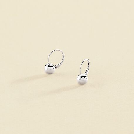 Long earrings BOUL - Silver - All earings  | Agatha
