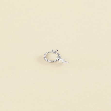 Hoop piercing TONNERRE - Silver - All jewellery  | Agatha