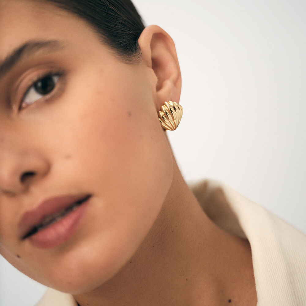 Long earrings N-13 - Golden - Earrings  | Agatha