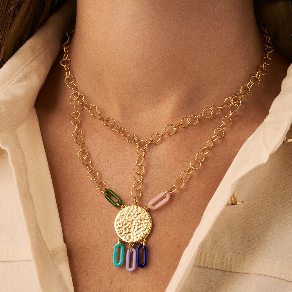 Choker necklace YEYE - Multicolor / Gold - Outlet  | Agatha