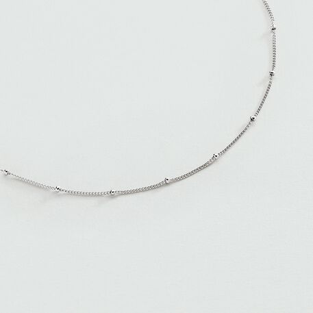 Chain BALLSHOT - Silver - All jewellery  | Agatha