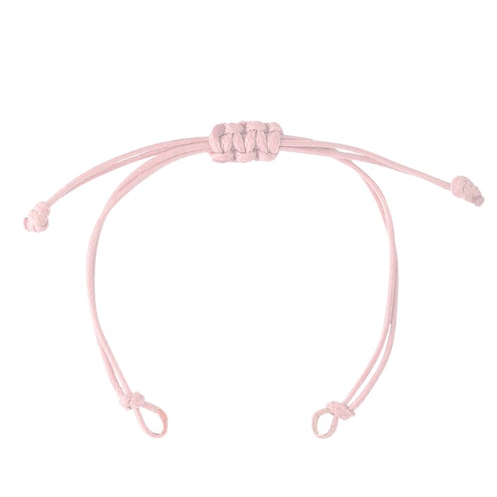 Cord bracelet CORDONLY - Light Pink - All bracelets  | Agatha