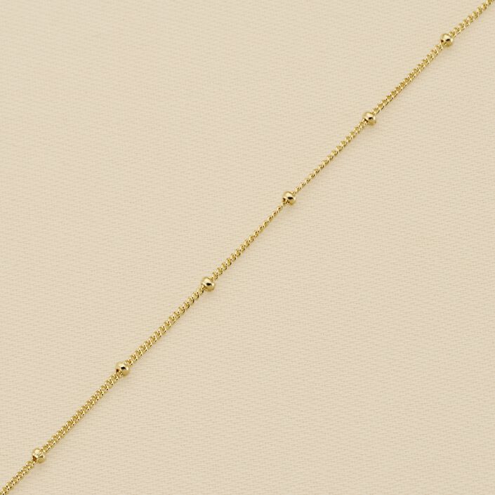 Link bracelet BALLSHOT - Golden - All bracelets  | Agatha