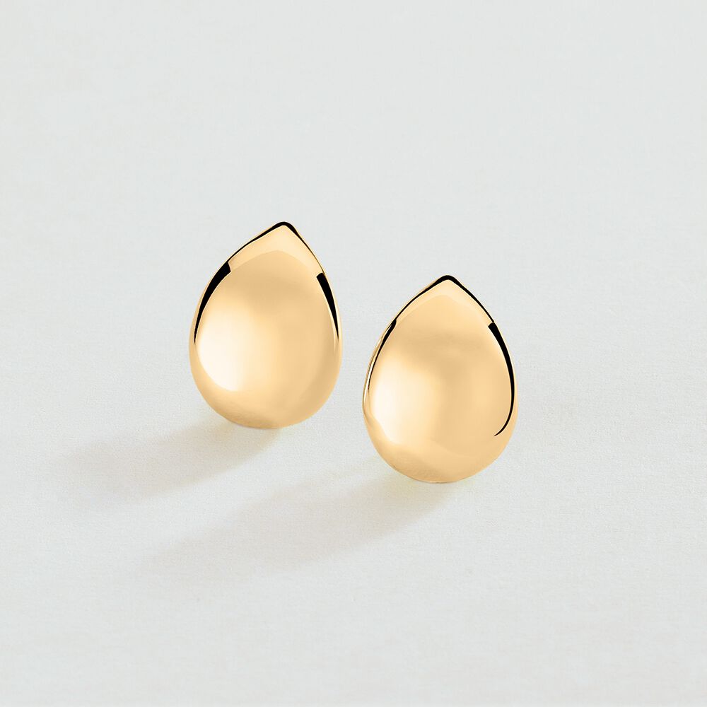 Long earrings DANAE - Golden - Earrings  | Agatha