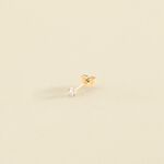 Piercing stud MINI - Crystal / Golden - All jewellery  | Agatha