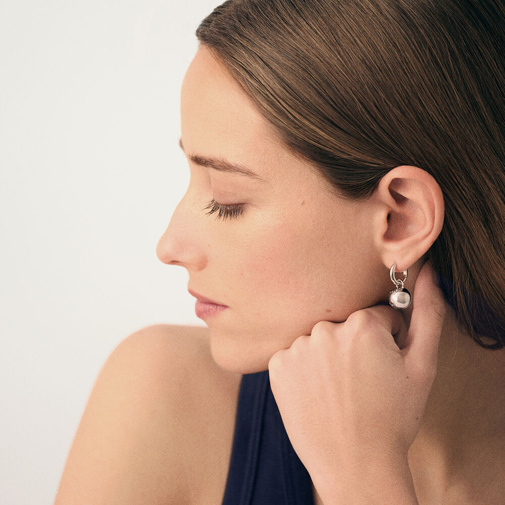 Hoops PALAIS ROYAL - Silver - Earrings  | Agatha