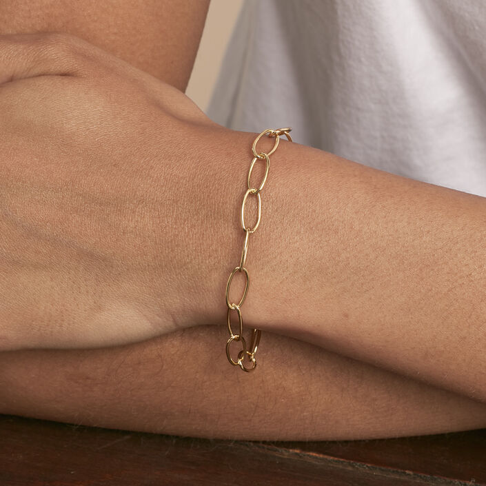 Link bracelet CHAIN - Golden - All bracelets  | Agatha