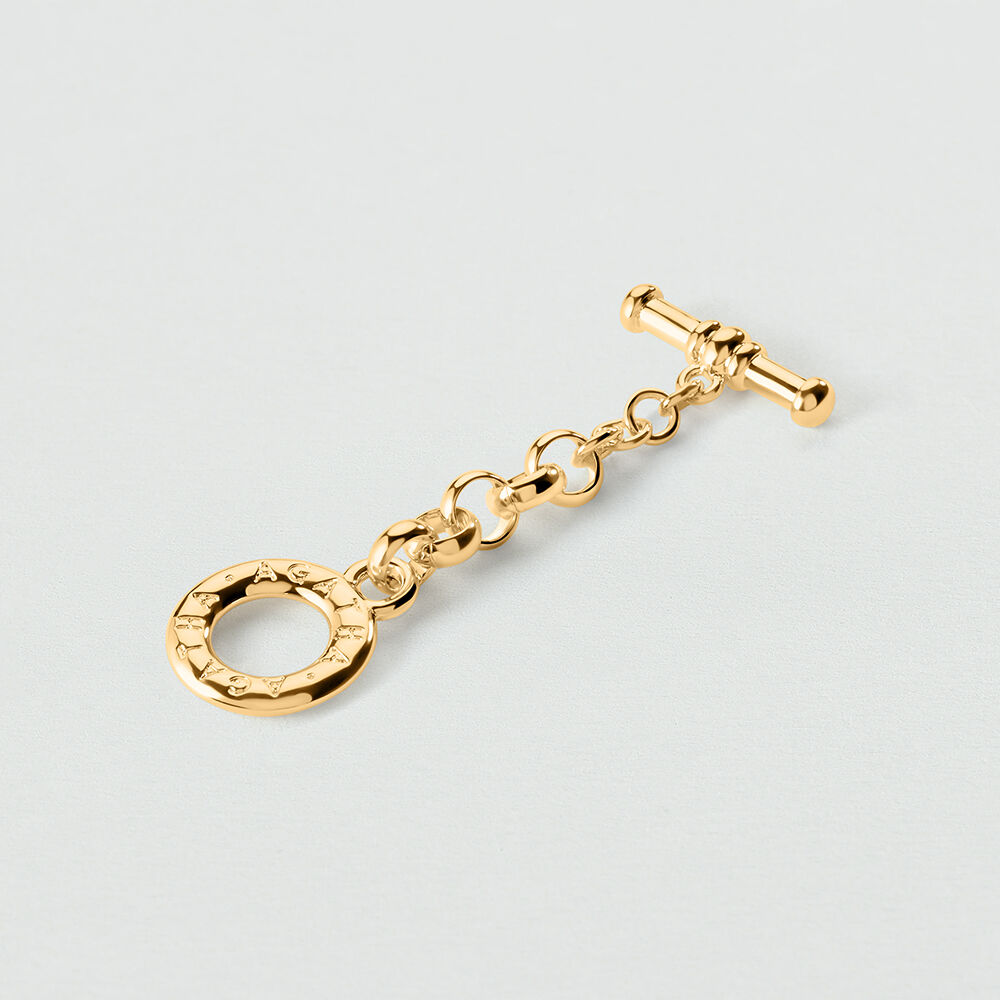 Jewellery kit THICK BAR CLASP EXTENDER CHAIN - Golden - Accessories  | Agatha