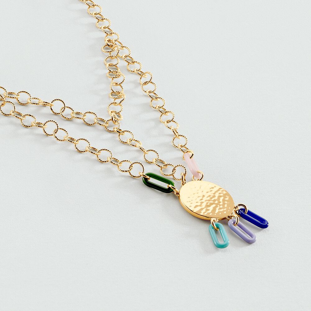 Choker necklace YEYE - Multicolor / Gold - Outlet  | Agatha