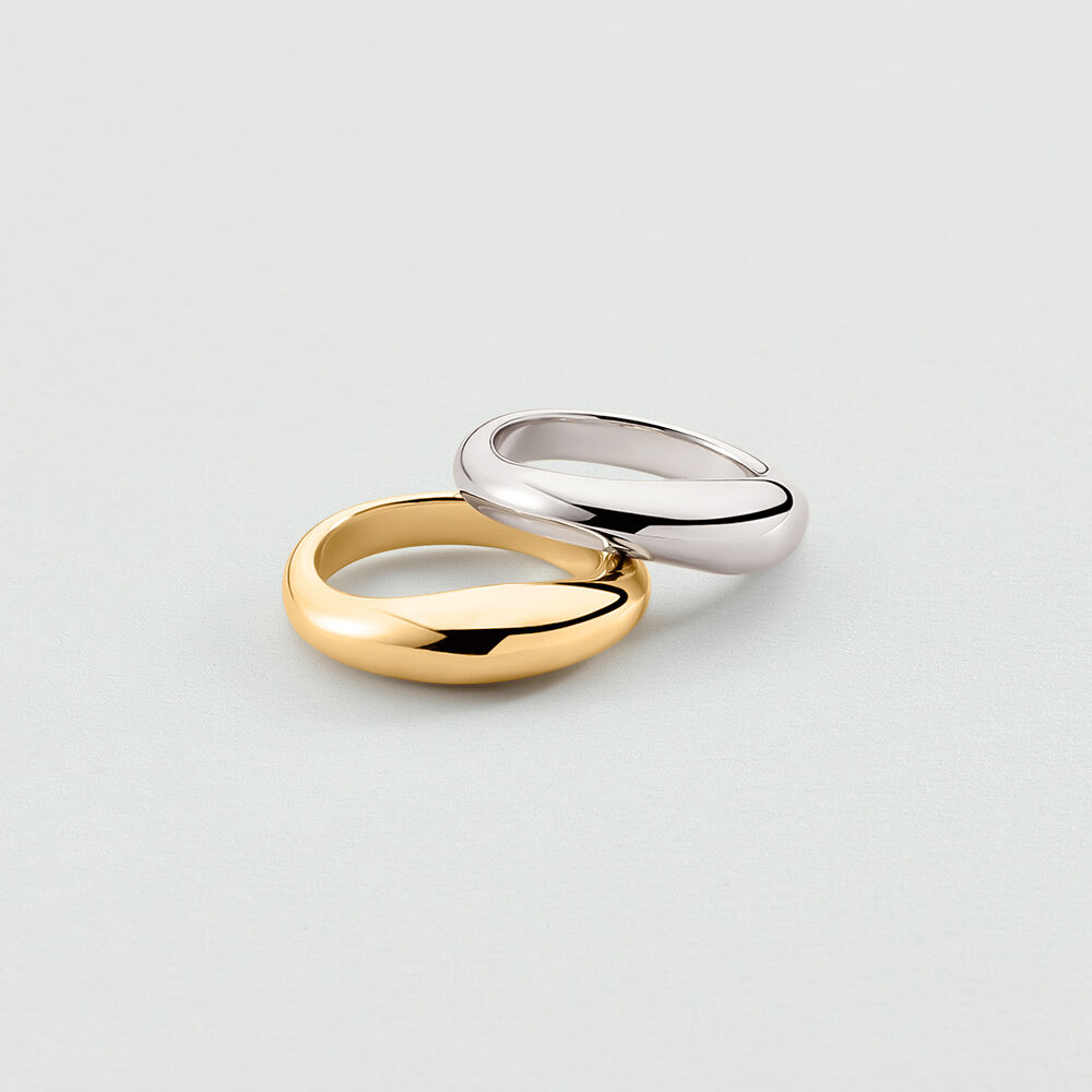 Thin ring ODYSSEE - Gold / Silver - Rings  | Agatha