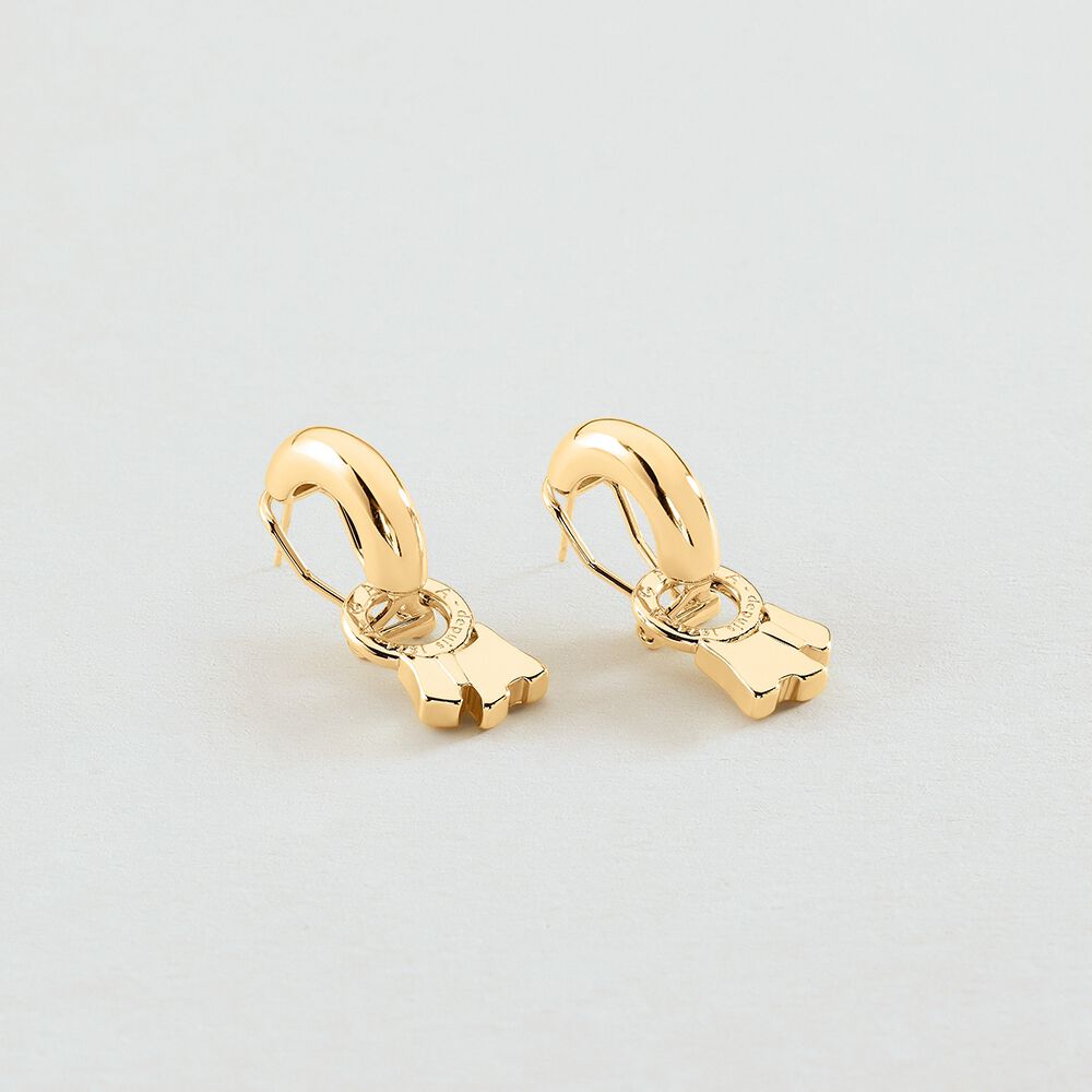 Hoops 1974 - Golden - Earrings  | Agatha