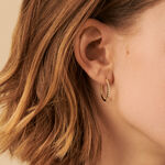 Hoops BELOVED - Crystal / Golden - All jewellery  | Agatha