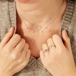Choker necklace WITH LOVE - Silver - All jewellery  | Agatha