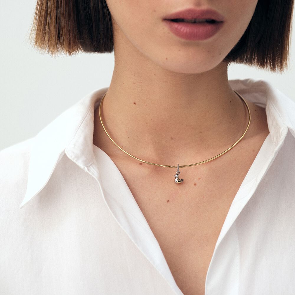 Pendant PATITO - Silver / Gold - Jewellery  | Agatha