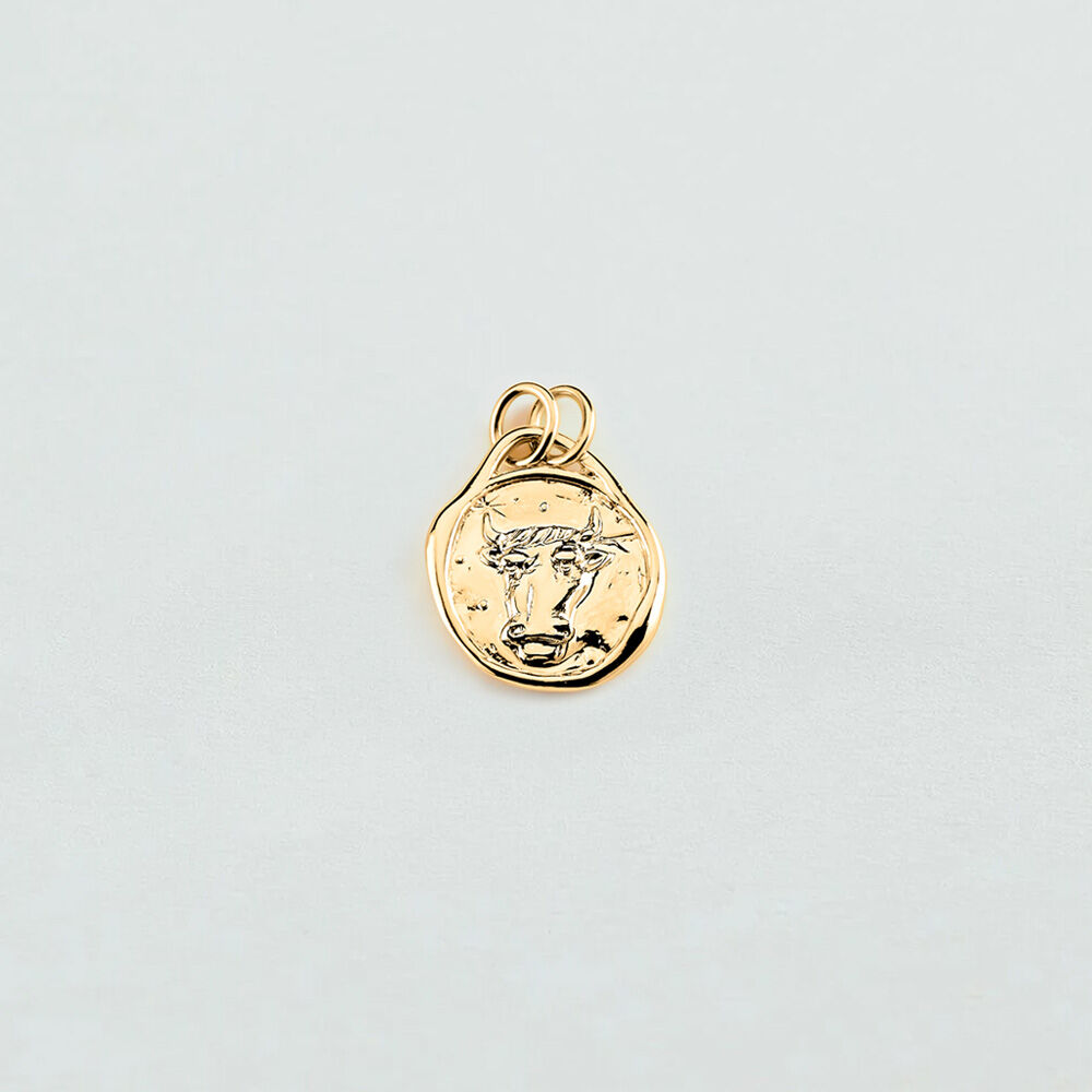 Pendant TAURUS ZODIAC - Golden - Jewellery  | Agatha
