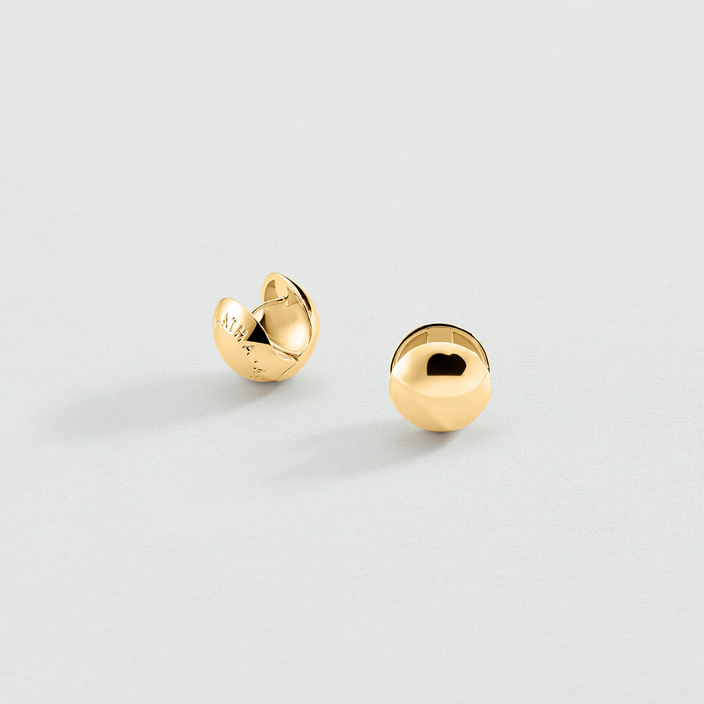 Hoops PALAIS ROYAL - Golden - Earrings  | Agatha