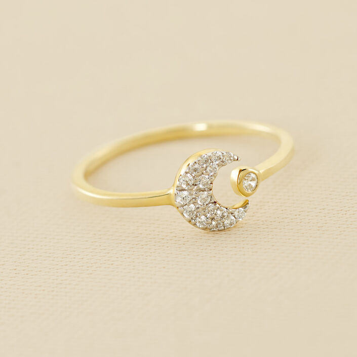 Ajustable ring SARA - Silver / Gold - Ajustable ring  | Agatha