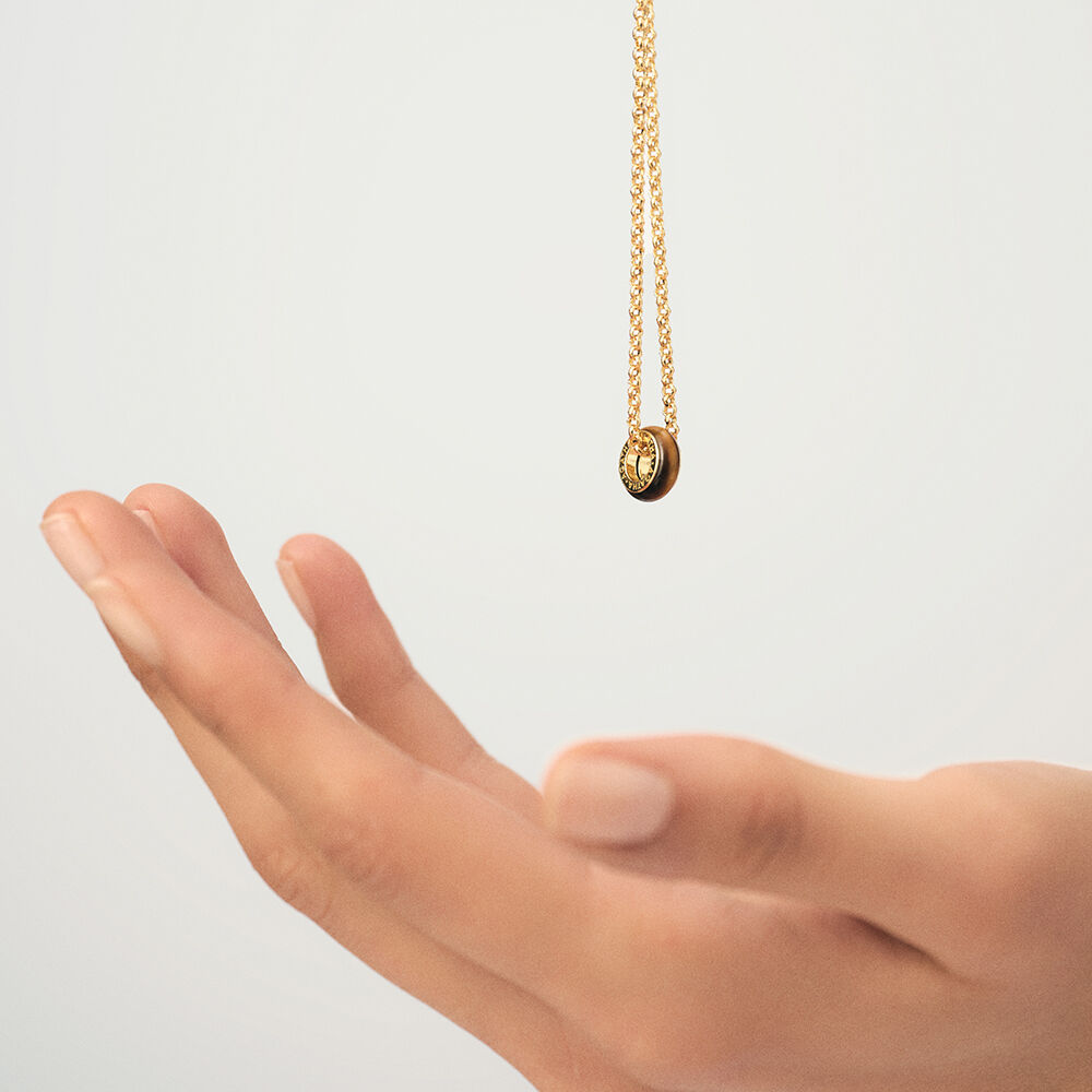 Pendant NATURAL STONE - Tiger eye - Jewellery  | Agatha