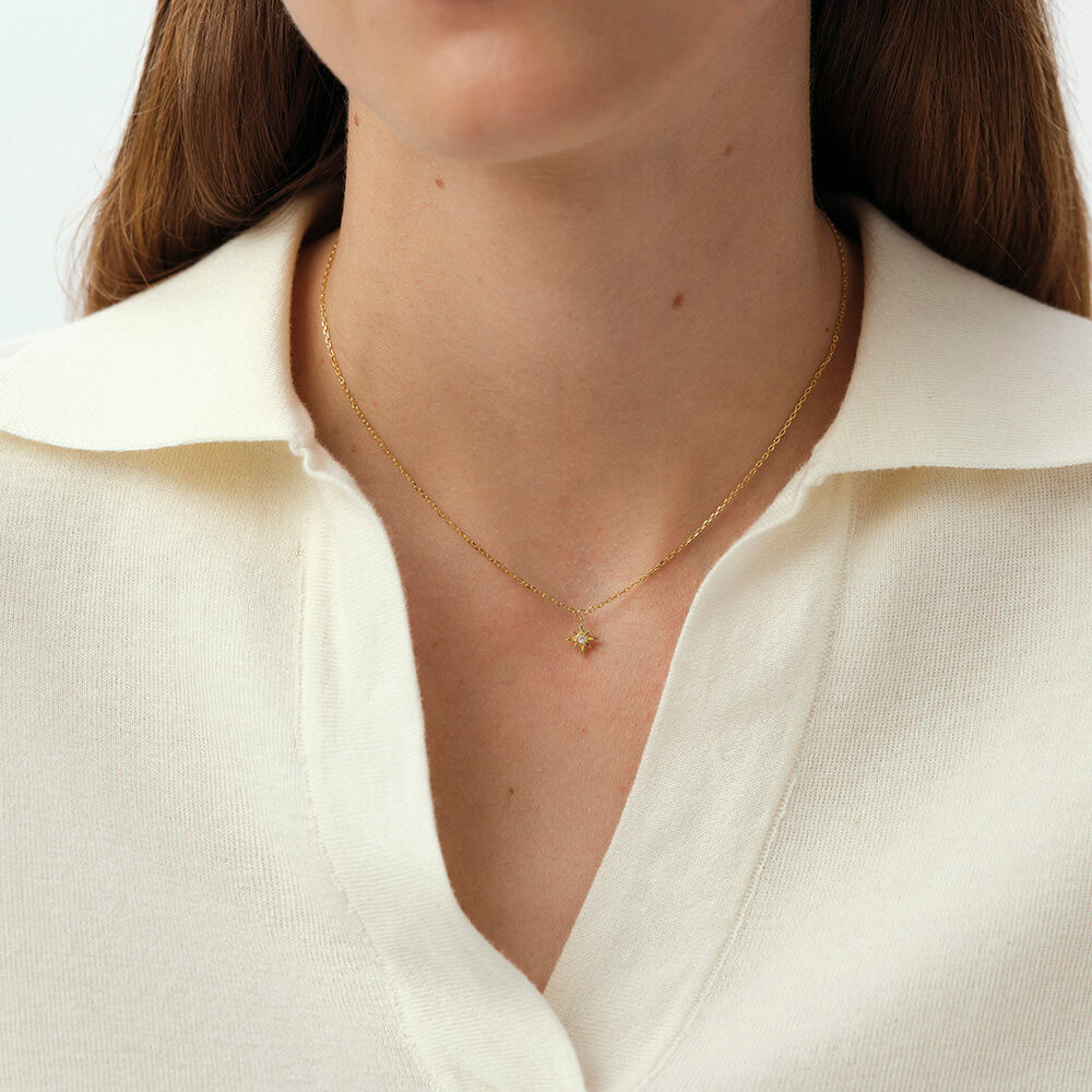 Choker necklace OURSE - Crystal / Golden - Choker necklace  | Agatha