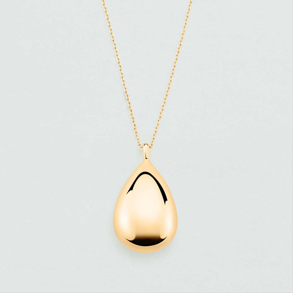 Long necklace DANAE - Golden - Jewellery  | Agatha