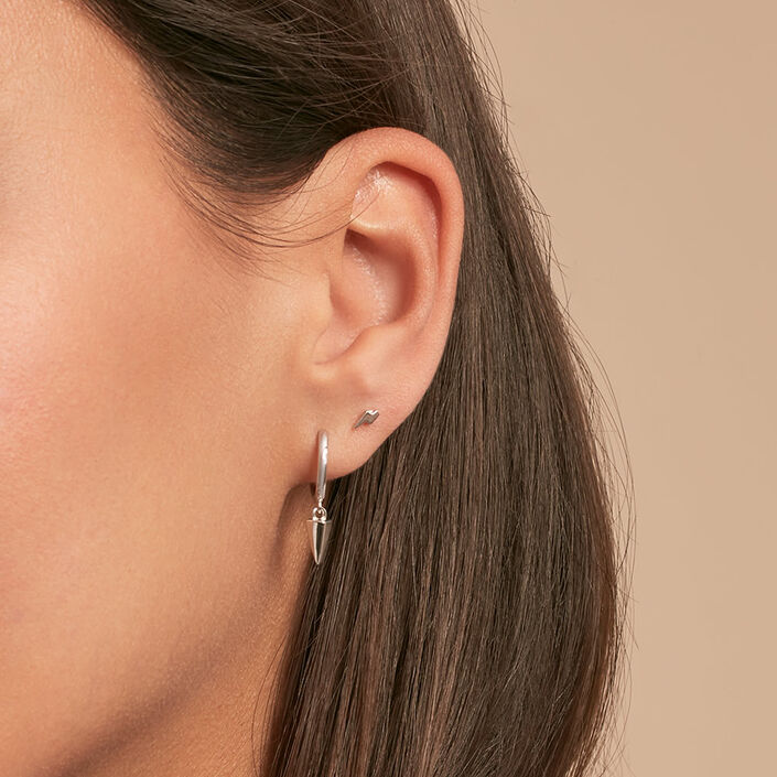 Hoop piercing CRIOSPIKE - Silver - All jewellery  | Agatha