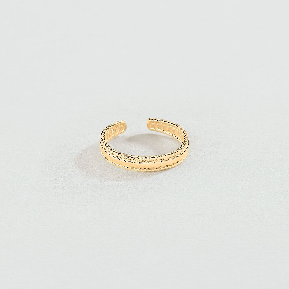 Ajustable ring ADELINE - Golden - Ajustable ring  | Agatha
