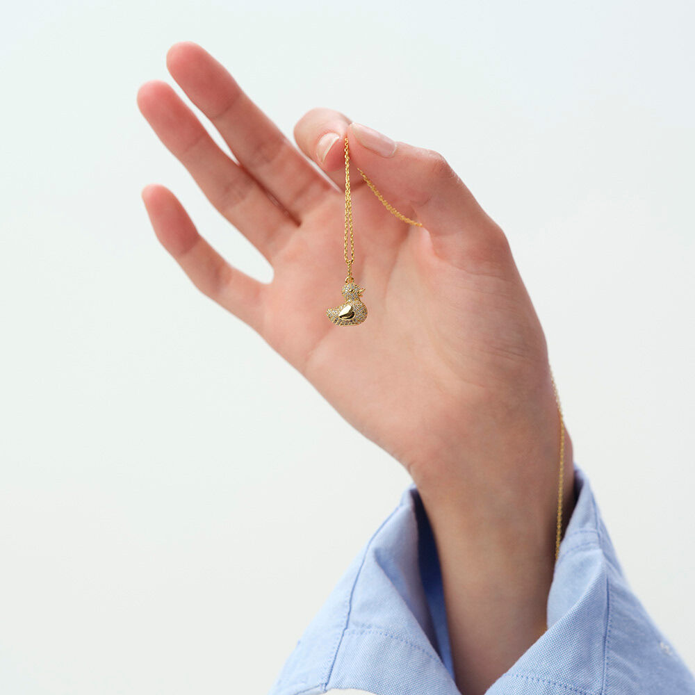 Pendant TALISMANS - Crystal / Golden - All Talismans  | Agatha